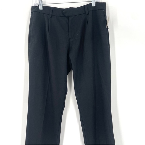 Free People NWT All For Me Slim Black Noir Trouser Business Casual Pant - Picture 3 of 8